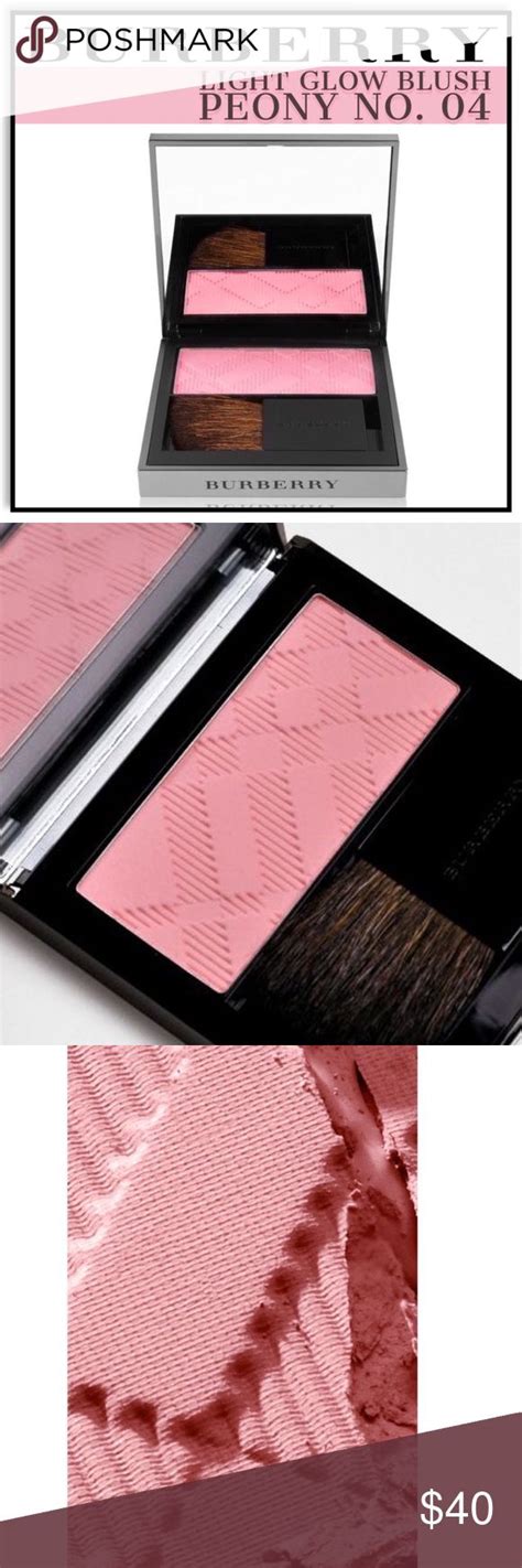 peony blush burberry|burberry light glow makeup.